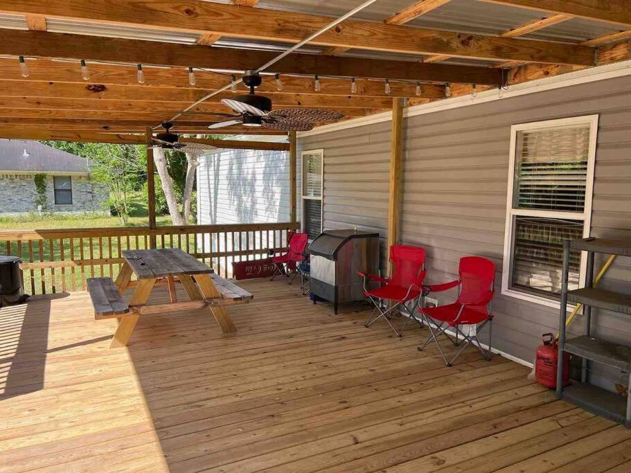 הוילה Brookeland Fishermans Retreat With Patio At Lake Sam Rayburn מראה חיצוני תמונה